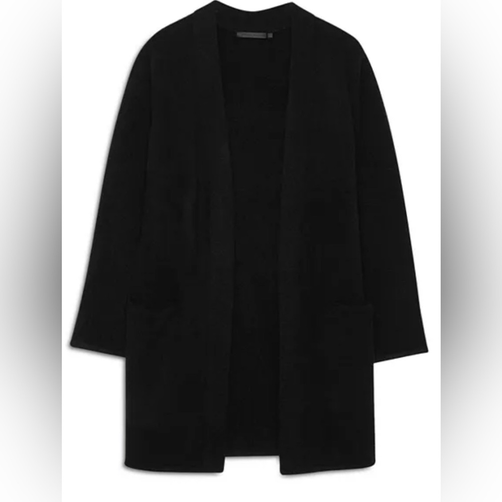 Jenni Kayne Sweater Coat Black - Size Large - Brand New w/Tags